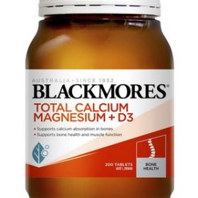 Viên bổ sung Blackmore Total Calcium Magnesium D3 mẫu mới 2020