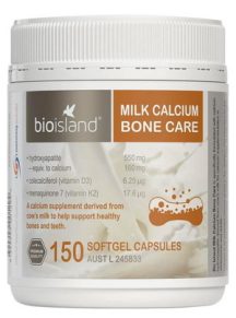 Thuốc bổ sung canxi cho người lớn - bio island milk calcium bone care 150 viên