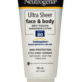Kem chống năng Neutrogena Ultra Sheer Face and Body SPF50