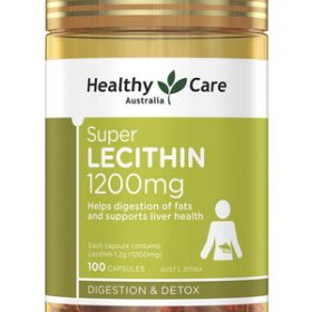 Mầm đậu nành lecithin healthy care 1200mg 100 viên