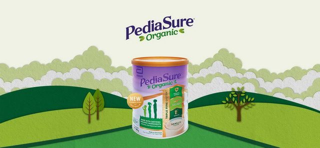 Pediasure Organic - sản phẩm hữu cơ với công thức mới