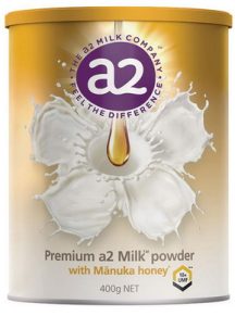 Sữa bột A2 mật ong Manuka hộp 400gr