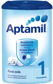Sữa Aptamil Anh số 1 - Mẫu mới - Dành cho bé từ 0-6 tháng