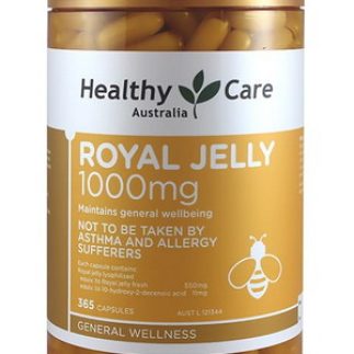 Sữa ong chúa Úc Royal Jelly Healthy Care mẫu mới 2020