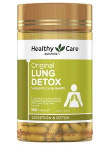 Thải độc phổi của úc Healthy Care Lung Detox