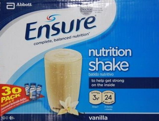 Thùng sữa nước EnSure Mỹ (30 chai)