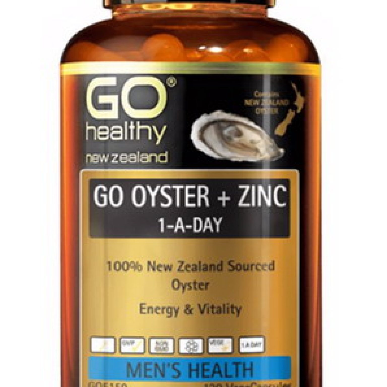 tinh chất hàu go oyster plus zinc hộp 120 viên