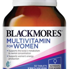 Vitamin Tổng hộp cho Nữ giới Blackmores - chai 50 viên